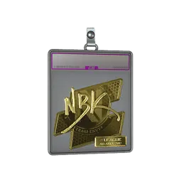 Sticker Slab | NBK- (Gold) | Atlanta 2017