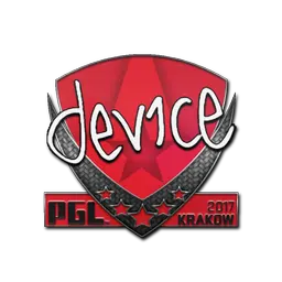 Sticker | device | Krakow 2017