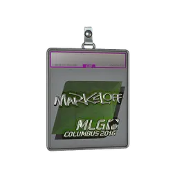 Sticker Slab | markeloff (Foil) | MLG Columbus 2016
