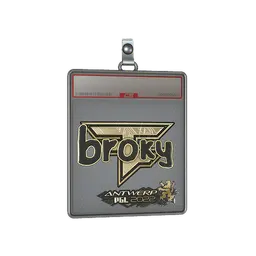 Sticker Slab | broky (Gold) | Antwerp 2022