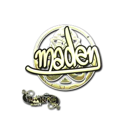 Sticker | maden (Gold) | Paris 2023