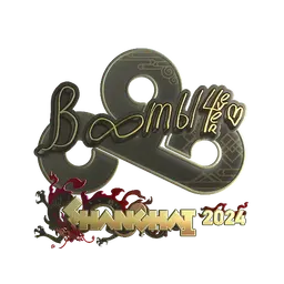 Sticker | Boombl4 (Gold) | Shanghai 2024