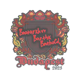 Sticker | Bart4k | Budapest 2025