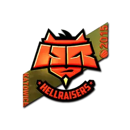 Sticker | HellRaisers (Gold) | Katowice 2015