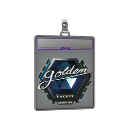 Sticker Slab | Golden (Foil) | London 2018