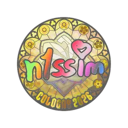 Sticker | n1ssim (Holo) | Cologne 2026
