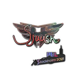 Sticker | sjuush (Holo) | Stockholm 2021