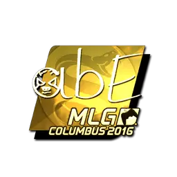 Sticker | abE (Gold) | MLG Columbus 2016