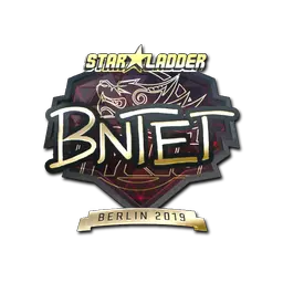 Sticker | BnTeT (Gold) | Berlin 2019