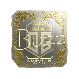 Sticker | Buzz (Gold) | Austin 2025