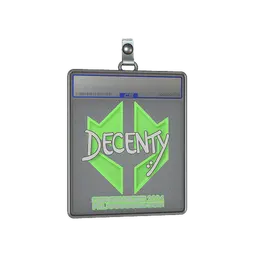 Sticker Slab | decenty | Copenhagen 2024