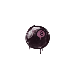 Sealed Graffiti | 8-Ball (Princess Pink)