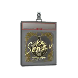 Sticker Slab | Senzu (Gold) | Austin 2025