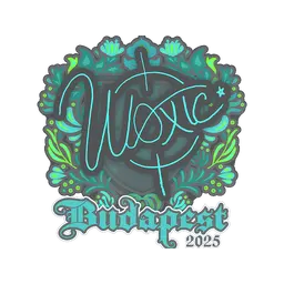Sticker | woxic | Budapest 2025