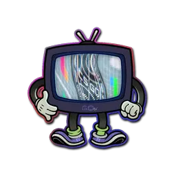 Sticker | Global TV (Lenticular)