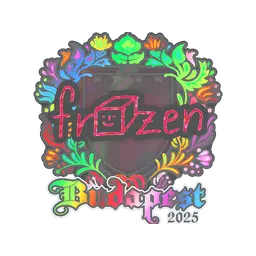 Sticker | frozen (Holo) | Budapest 2025