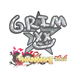 Sticker | Grim (Glitter) | Shanghai 2024
