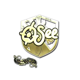 Sticker | oSee (Gold) | Paris 2023