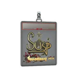 Sticker Slab | susp (Gold) | Shanghai 2024