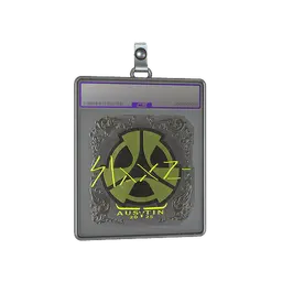 Sticker Slab | slaxz- (Foil) | Austin 2025