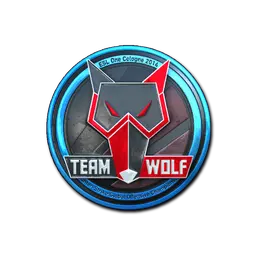 Sticker | MTS GameGod Wolf (Foil) | Cologne 2014