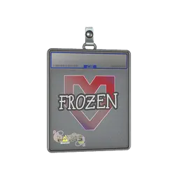 Sticker Slab | frozen | Paris 2023