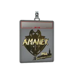 Sticker Slab | AMANEK (Gold) | Stockholm 2021