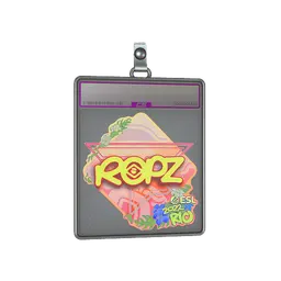 Sticker Slab | ropz (Holo) | Rio 2022