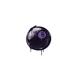 Sealed Graffiti | 8-Ball (Monster Purple)