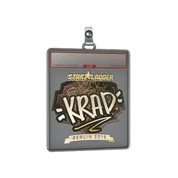 Sticker Slab | Krad (Gold) | Berlin 2019