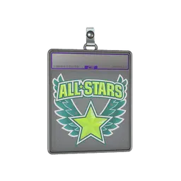 Sticker Slab | All-Stars Orange (Holo)