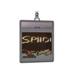 Sticker Slab | Spiidi (Gold) | Cologne 2015