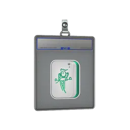 Sticker Slab | Mahjong Rooster
