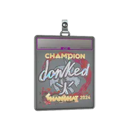 Sticker Slab | donk (Holo, Champion) | Shanghai 2024