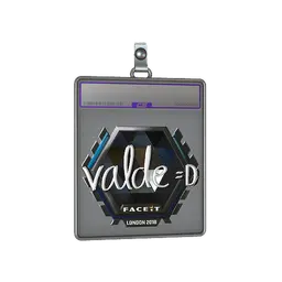 Sticker Slab | v4lde (Foil) | London 2018