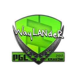Sticker | wayLander | Krakow 2017