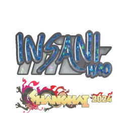 Sticker | insani (Glitter) | Shanghai 2024