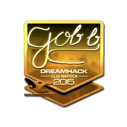 Sticker | gob b (Gold) | Cluj-Napoca 2015