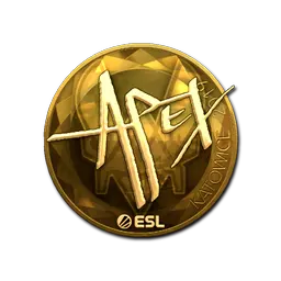 Sticker | apEX (Gold) | Katowice 2019