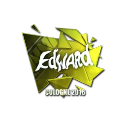Sticker | Edward (Foil) | Cologne 2016