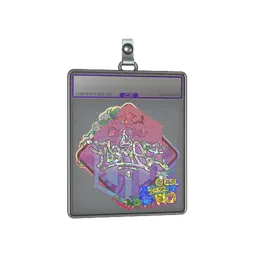 Sticker Slab | FlameZ (Glitter) | Rio 2022