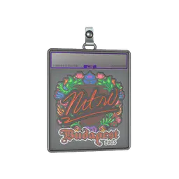 Sticker Slab | nitr0 (Embroidered) | Budapest 2025