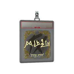 Sticker Slab | mlhzin (Gold) | Austin 2025