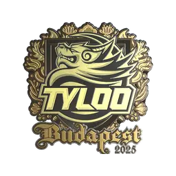 Sticker | TYLOO (Gold) | Budapest 2025