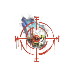 Sealed Graffiti | Skull n' Crosshairs