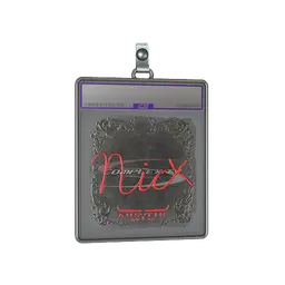 Sticker Slab | nicx (Foil) | Austin 2025