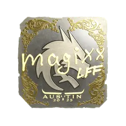 Sticker | magixx (Gold) | Austin 2025