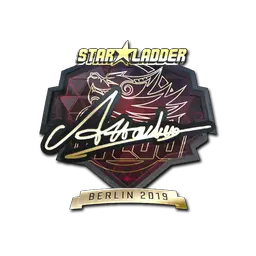 Sticker | Attacker (Gold) | Berlin 2019