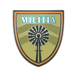 Genuine Militia Pin