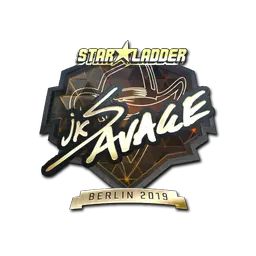 Sticker | jks (Gold) | Berlin 2019